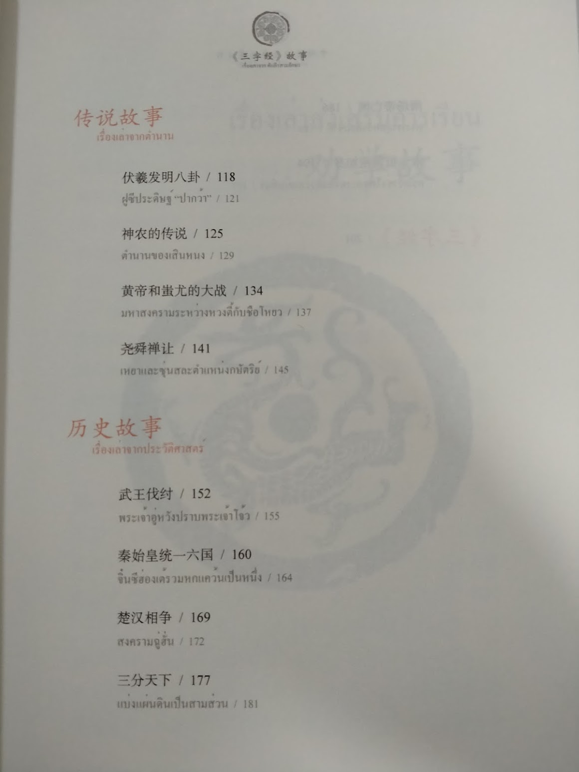 หนังสือชุดเรื่องเล่าจากแบบเรียนจีน: เรื่องเล่าคัมภีร์สามอักษร ฉบับสองภาษาไทย-จีน (เรื่องเล่าสำหรับเด็ก เรื่องเล่าก่อนเข้านอน) 三字经故事