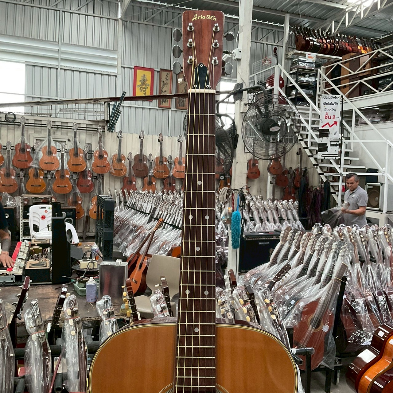 กีต้าร์โปร่ง Aria : F-130