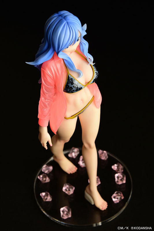 FAIRY TAIL Juvia Lockser Gravure_Style "Black Bikini!!" Sheer Wet Shirt SP 1/6 Complete Figure(Pre-order)