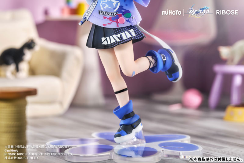 [Bonus] RISE UP+ Honkai: Star Rail Chibi Cat Series Figure Silver Wolf Ver. Complete Figure(Provisional Pre-order)