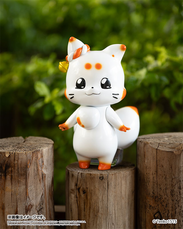 Chibi Creature Little Fox with Two Tails Tenko Soft Vinyl Figure(Pre-order)