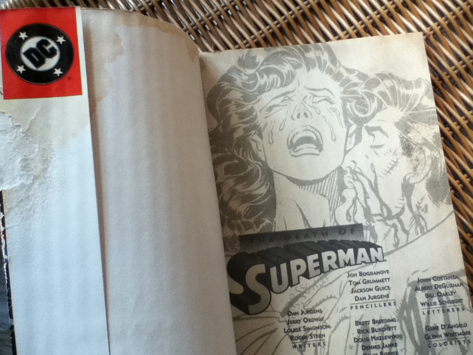 THE DEATH OF SUPERMAN ภาคอวสาน ซุปเปอร์แมน เล่ม 1 (หนังสือแถม)