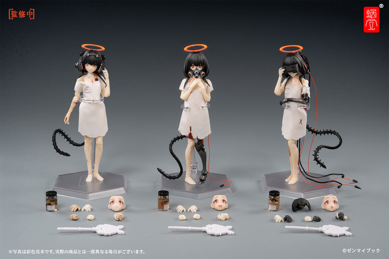 Three Wise Monkeys [See no Evil, Hear no Evil, Speak no Evil] Premium Set 1/12 Complete Model Action Figure(Pre-order)