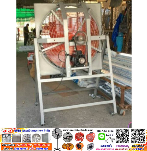 พัดลมใบแดง พัดลมอุตสาหกรรมใบแดง มีตะแกรงหน้า-หลัง พัดลมดูดอากาศในครัว พัดลมดูดควันห้องครัว พัดลมอุตสาหกรรมใบแดง, พัดลมใบพัดแดง, พัดลมใบแดงระบายอากาศ ติดผนัง พัดลมระบายอากาศแบบธรรมดา , พัดลมใบแดง