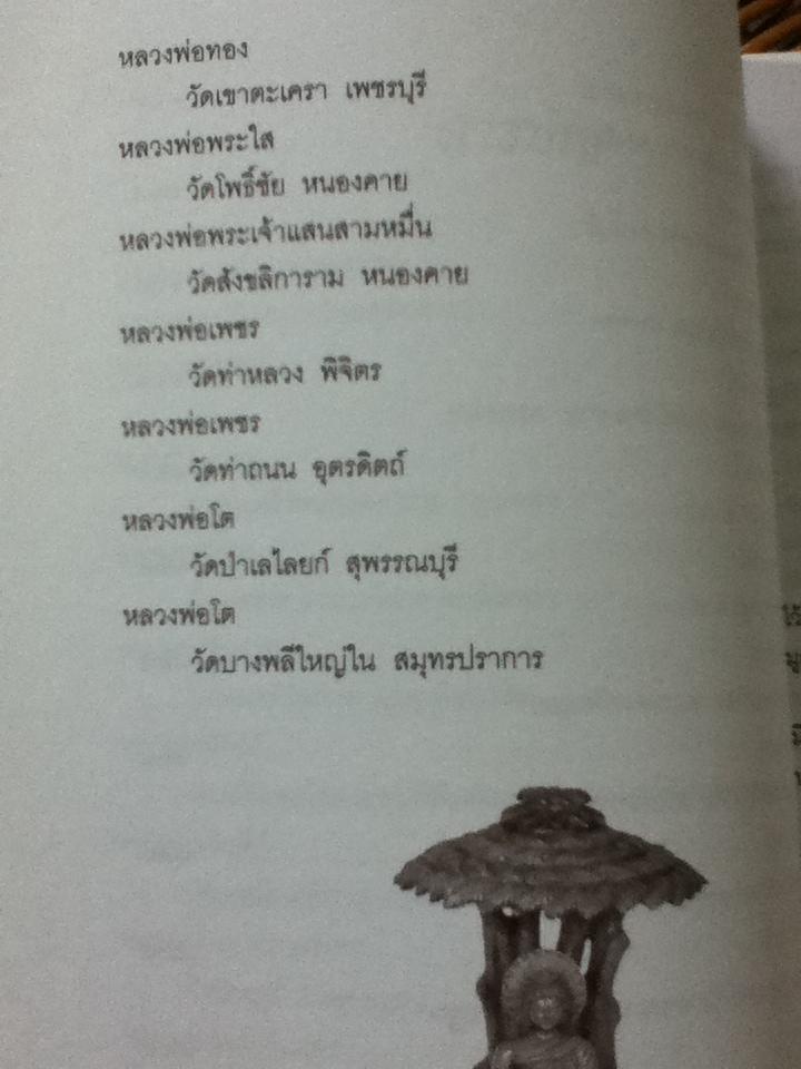 ตำนานและประวัติพระพุทธรูปสำคัญ/ นมัสการ