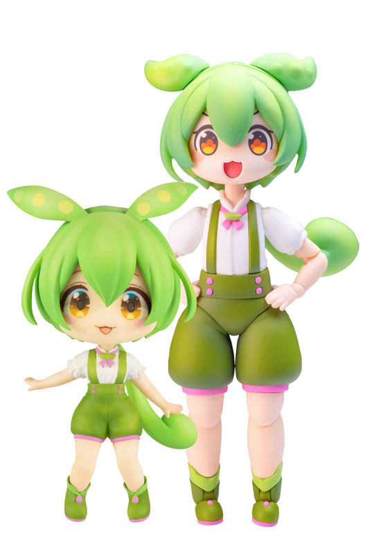 PlaFire Tohoku Zunko Zundamon Project Zundamon (Mini Figure Bundled Set) 1/12 Plastic Model(Pre-order)