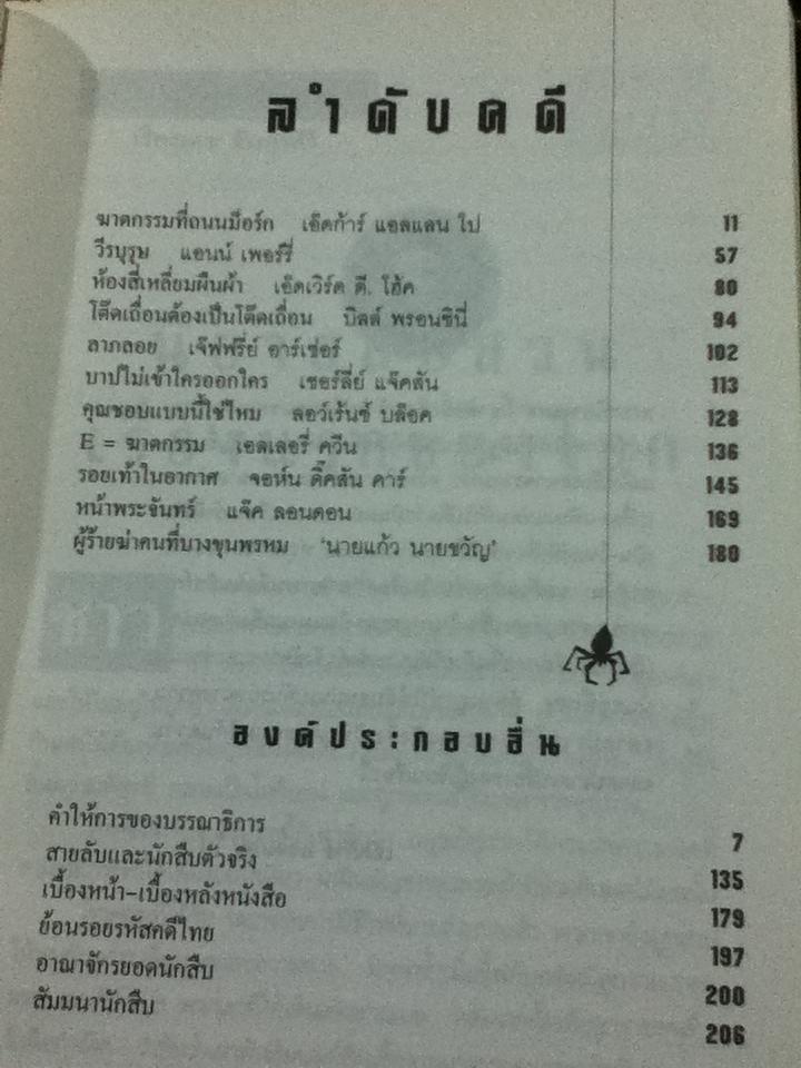 รหัสคดี 7 ฆาตกรรมที่ถนนม็อร์ก/ เรืองเดช จันทรคีรี: บรรณาธิการ