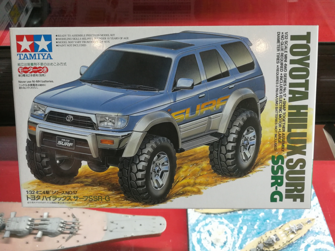 รถมินิ 4WD ทามิย่า ขนาด 1/32 Tamiya Mini 4WD TA19017 Toyota Hilux Surf SSR-G