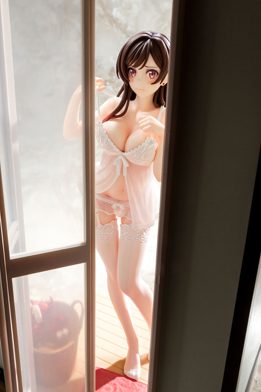 1/6 scaled pre-painted figure Rent-A-Girlfriend MIZUHARA Chizuru in see-through lingerie figure Angel White Ver.(Pre-order)