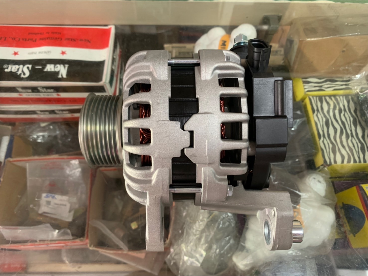 ไดชาร์จ NISSAN NAVARA NP300 12V 120A 7PK