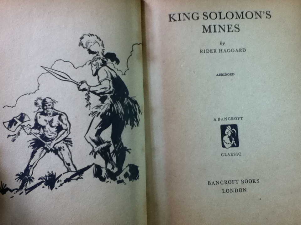 KING SOLOMON'S MINES/ Rider Haggard