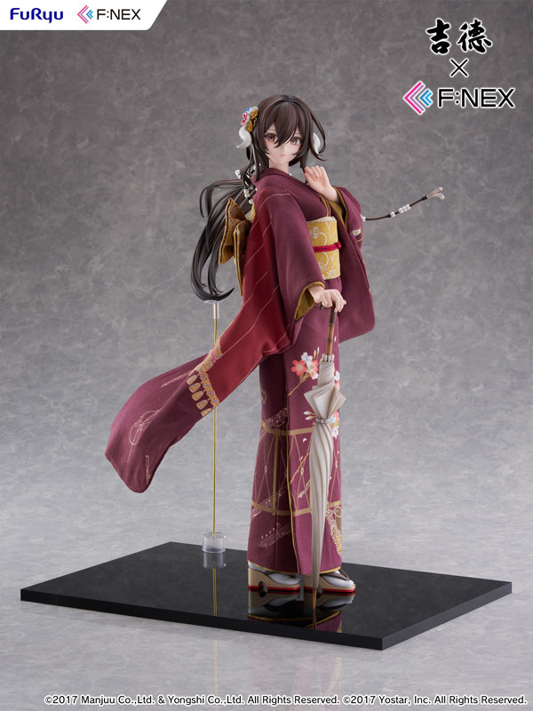 Yoshitoku x F:NEX Mikasa blue flower komachi ver -Japanese Doll- 1/4 Scale Figure(Pre-order)(Single Shipment)