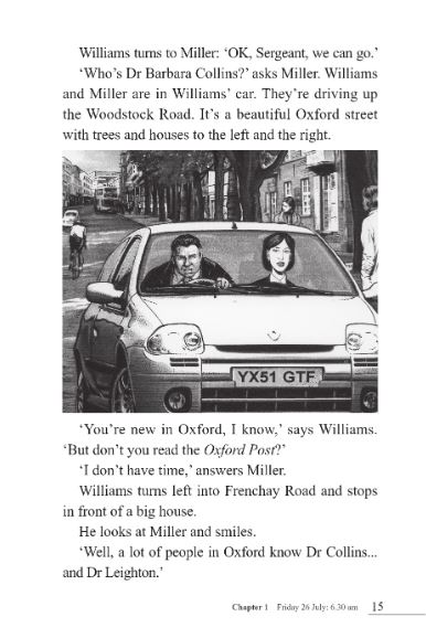 หนังสืออ่านนอกเวลาภาษาอังกฤษเรื่อง A Death in Oxford (ระดับเบื้องต้น) A Death in Oxford (Entry Level)