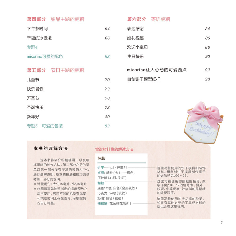 (ลดราคา-มีรอยจากการขนส่ง) หนังสือตกแต่งคุกกี้เล่มแรกของฉัน Icing cookies & Cupcakes