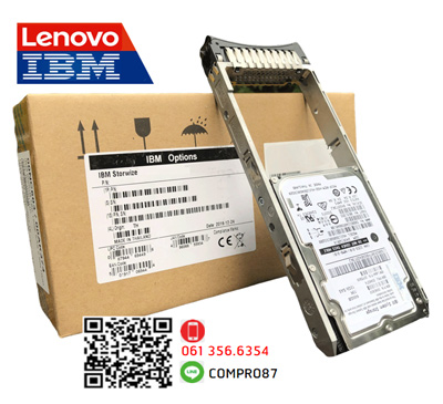 IBM,2076-AHF4,00RY111, 00RX908, 00RY125,IBM 1.8TB,10K,12Gb,SAS,2.5IN,HDD,2076-624,V7000 Gen2