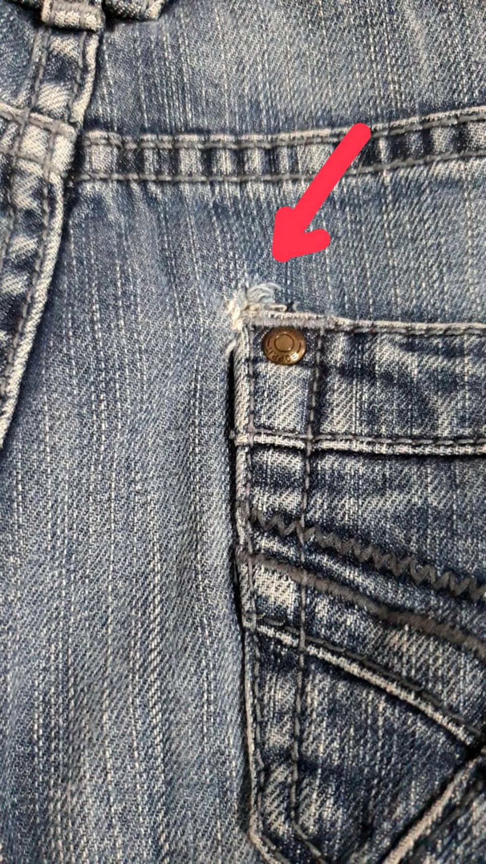 FF06268 กางเกงยีนส์ มือสอง แบรนด์ ESPRIT เอว 30 นิ้ว