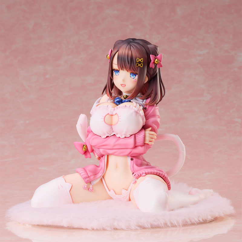 Katto Illustration "Ribbon Hairpin-chan (Nekorindou Illustration) " Complete Figure(Pre-order)