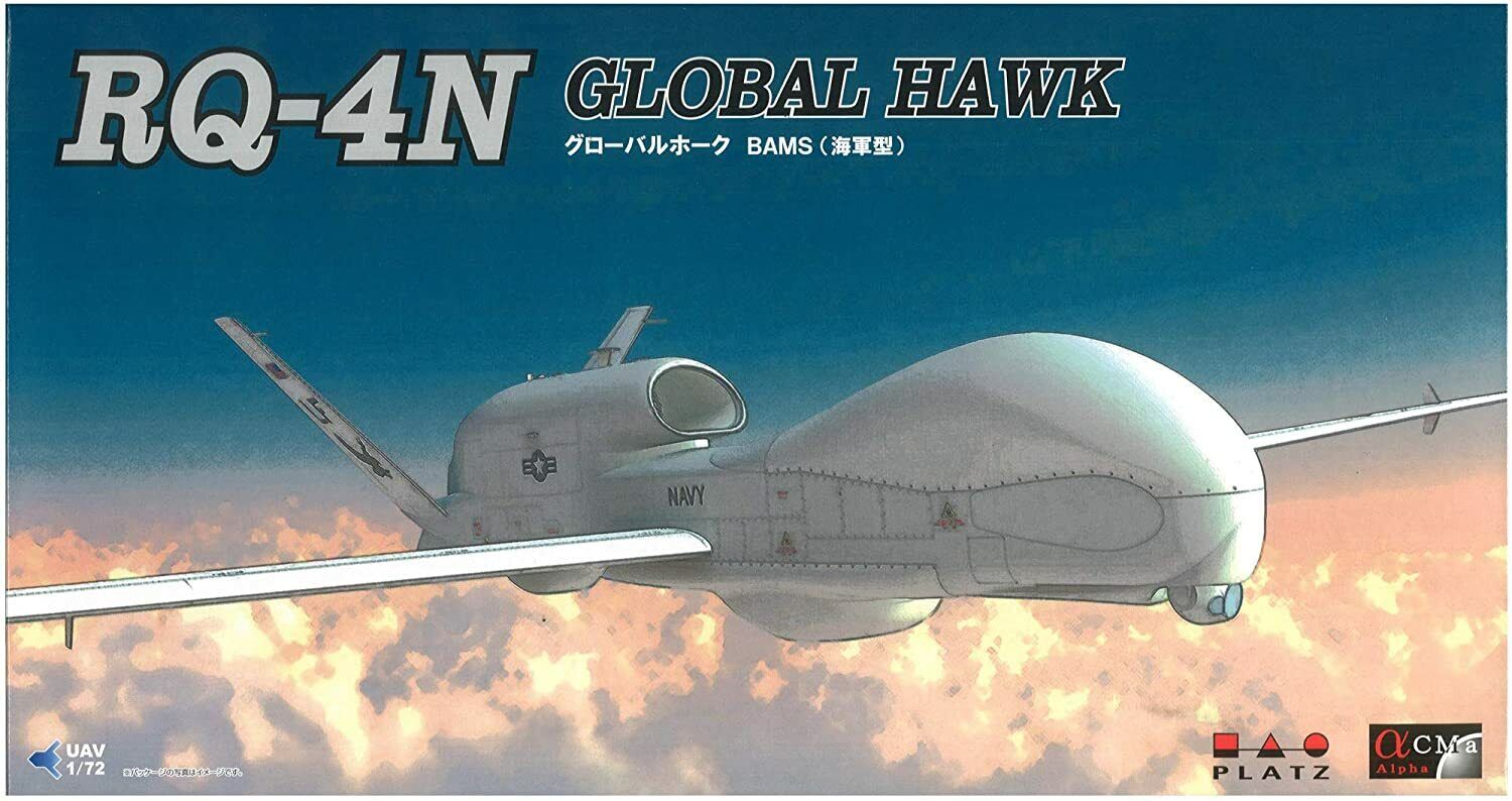 โมเดลเครื่องบิน Platz Hobby 1/72 AC-5 RQ-4N Global Hawk Navy Type