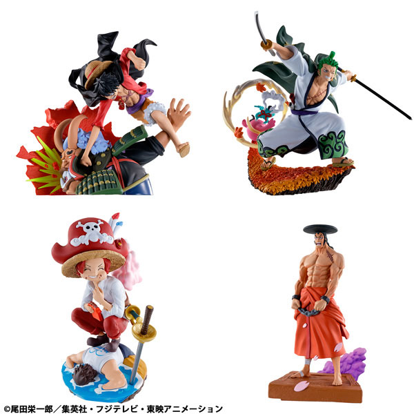 Puchirama ONE PIECE LOGBOX RE BIRTH Wano Country Arc Vol.3 4Pack BOX(Pre-order)