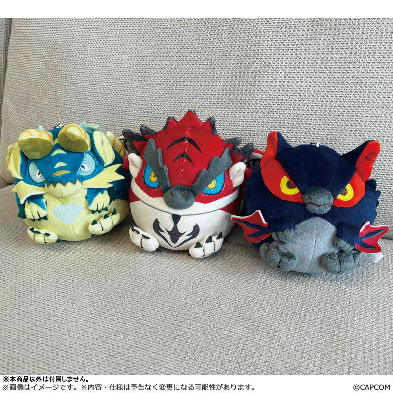 Monster Hunter Fuwatama Plush Mini Nargacuga(Pre-order)