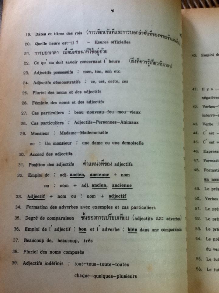 ไวยากรณ์ฝรั่งเศส 1/ อัมพิกา มีกังวาล