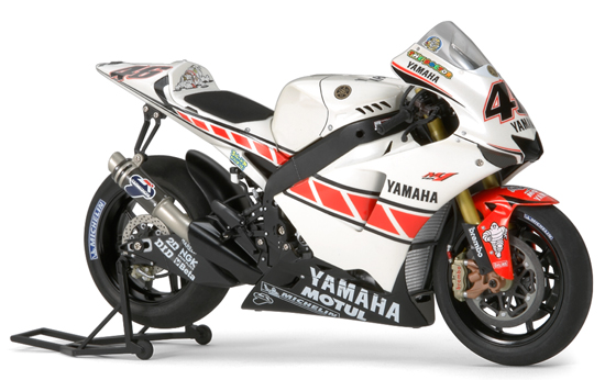 โมเดลมอเตอร์ไซด์ทามิย่า ขนาด 1/12 Tamiya TA14115 Yamaha YZR-M1 50th Anniversary Valencia edition No.46