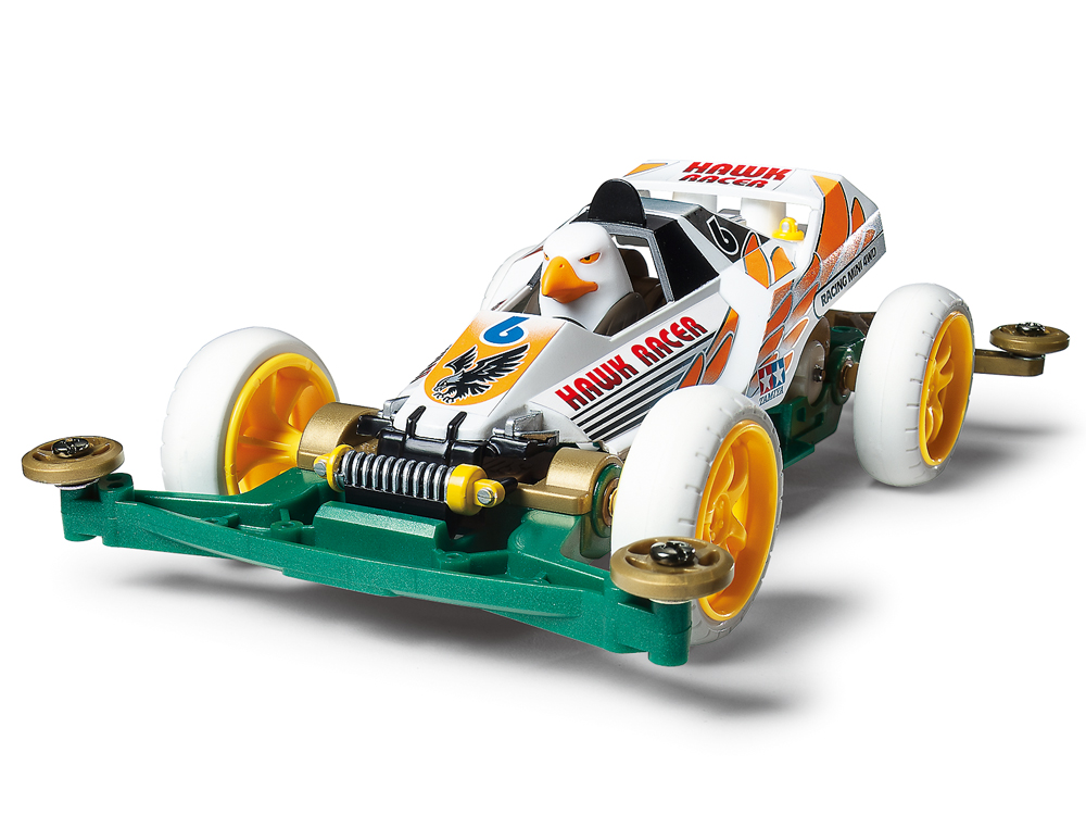 รถมินิ 4WD ทามิย่า ขนาด 1/32 Tamiya Mini 4WD TA18087 Hawk (Super II Chassis)