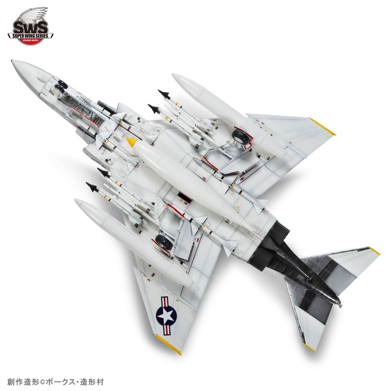 โมเดลเครื่องบิน Zoukei-Mura SWS 1/48 No.9 F-4J Phantom II NAVY