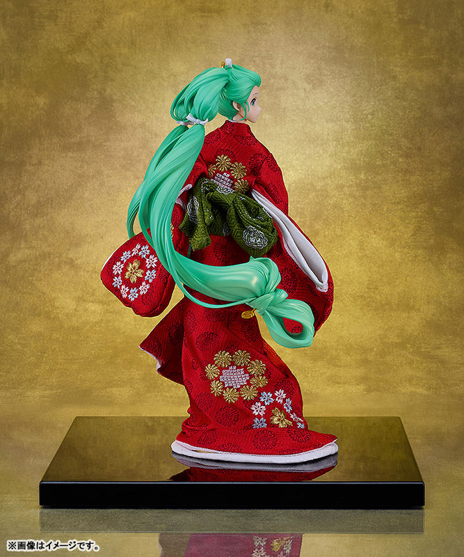 Character Vocal Series 01 Hatsune Miku Hatsune Miku: Beauty Looking Back Miku Ver. -Kyugetsu Collaboration Japanese Doll- 1/7 Complete Figure(Pre-order)(Single Shipment)