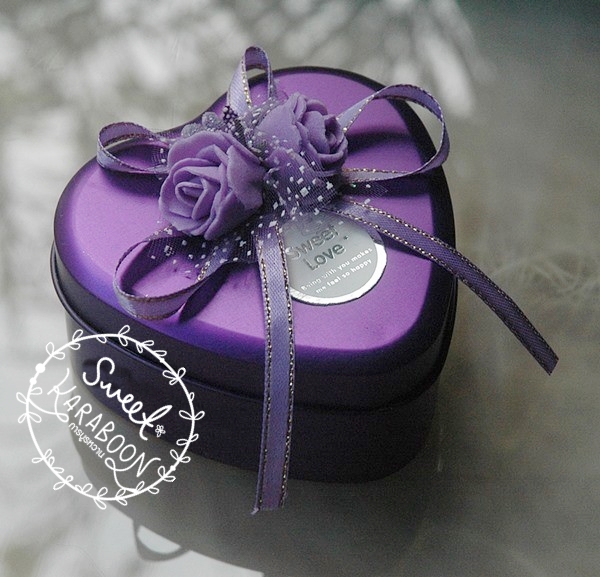 Heart Box สีม่วง