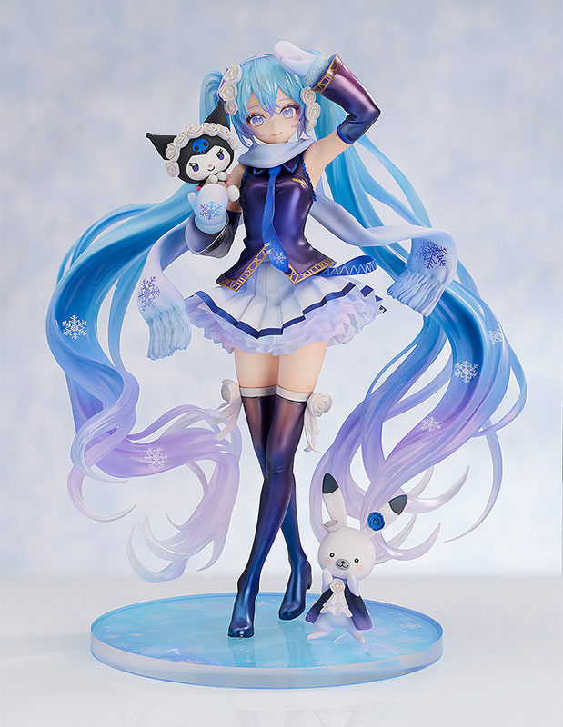 Character Vocal Series 01 Hatsune Miku Snow Miku x Kuromi 1/7 Complete Figure(Pre-order)