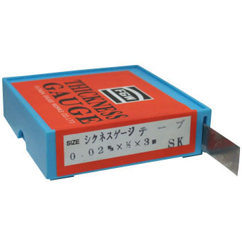 Filler Gauge: 0.02mmx3m : Futaba Gauge Works