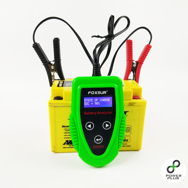 Foxsur BT1200 เครื่องวัดค่า cca แบตเตอรี่รถยนต์