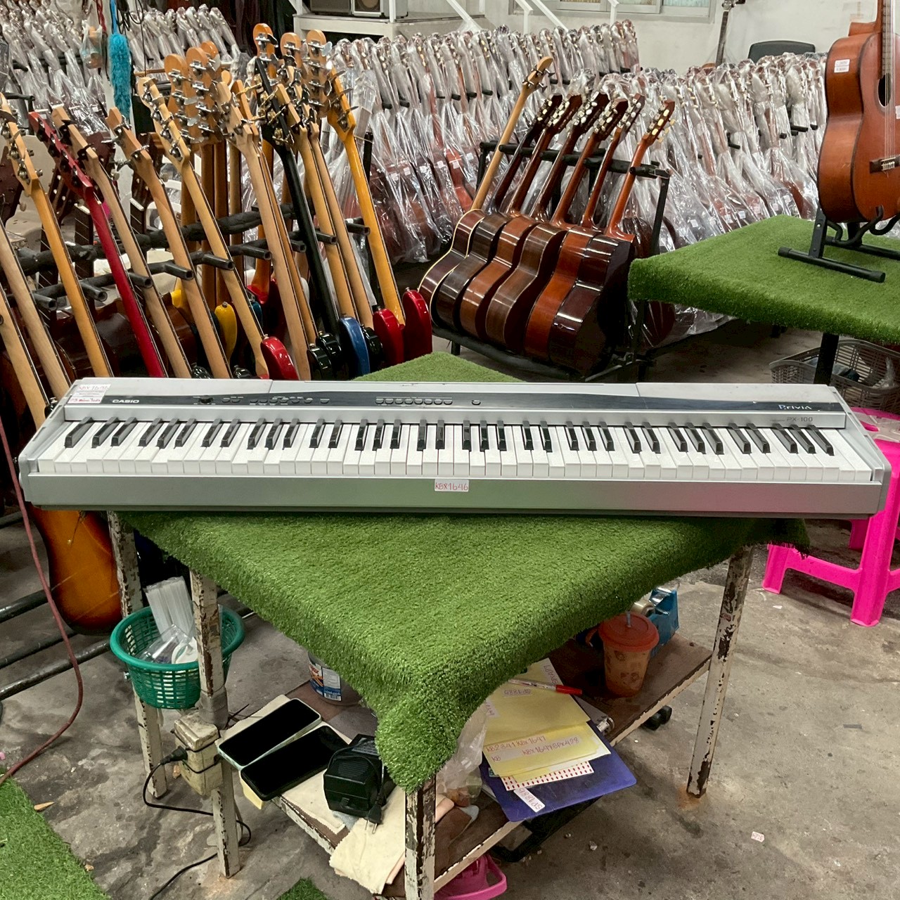 เปียโน CASIO : PX-100 สินค้าไม่พร้อมใช้งาน (ต้องซ่อม)