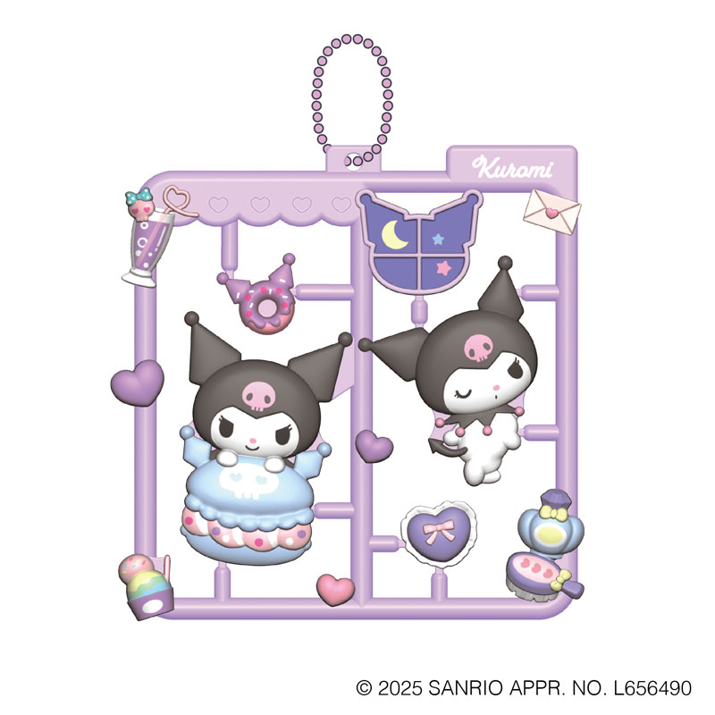 Plat Collection Sanrio Characters My Melody / Kuromi MIX 4Pack BOX(Pre-order)