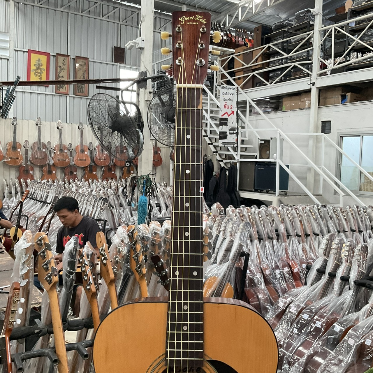 กีต้าร์โปร่ง Great Lake : F-101