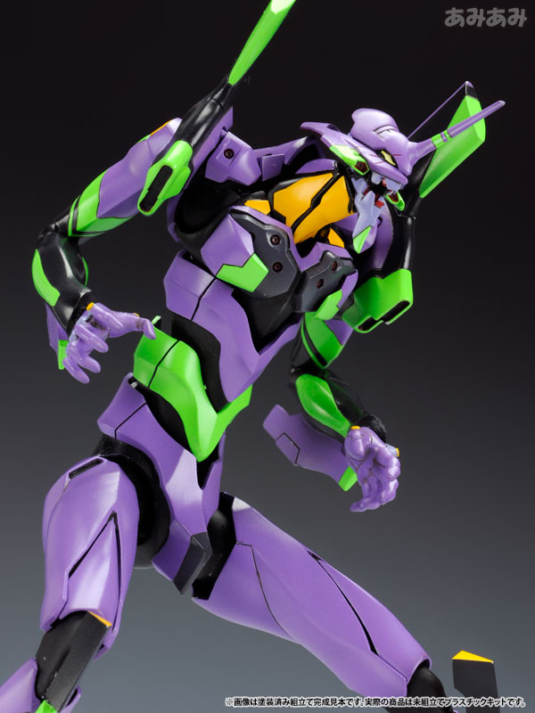 Evangelion: 2.0 You Can (Not) Advance 1/400 General-Purpose Humanoid Battle Weapon Android EVA-01 Test Type Plastic Model(In-Stock)