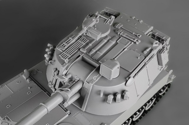 โมเดลปืนใหญ่อัตราจร Kinetic Model 1/35 KI-K61006 M109A2 Self propelled howitzer