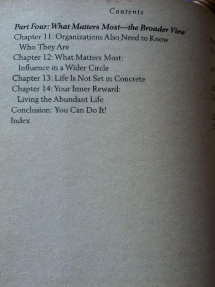 WHAT MATTERS MOST The Power of Living Your Values/ HYRUM W. SMITH