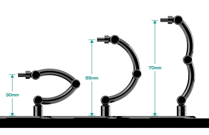 The Simple Stand mini x 4 BLACK (for Small Figures & Chibi Figures)(Pre-order)