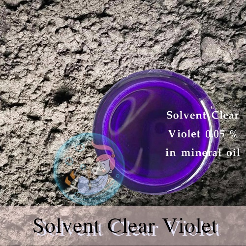 Color Purple :Solvent Clear Violet สีม่วงโฃเวนท์ใส Solvent Violet 13 /CI 60725/D&C Violet No.2 ผงละเอียด ละลายน้ำมันได้โปร่งใส