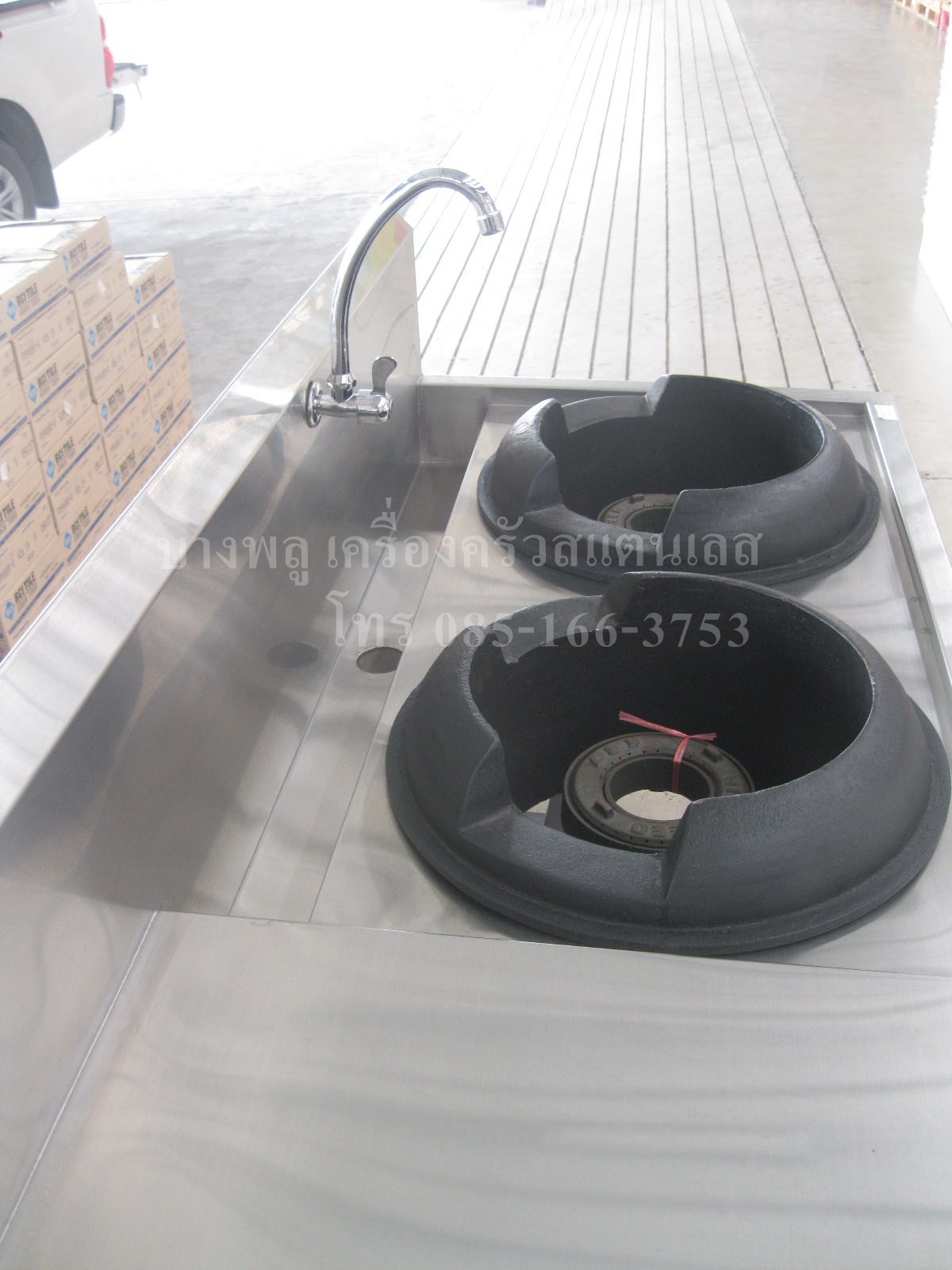 เตาจีน 2 หัวเตา CR-180