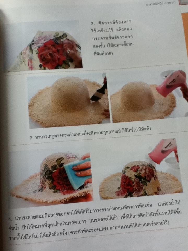 ศิลปะการตกแต่งและเทคนิคการสร้างสรรค์งานเดคูพาจ/ อ.ทัศนีย์ เมธยาภา