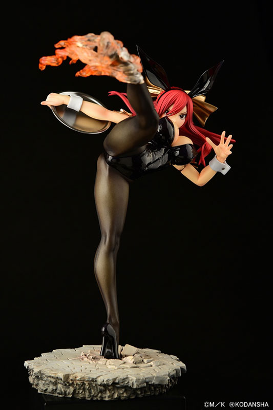 FAIRY TAIL Erza Scarlet High Kick ver. Black Bunny 1/6 Complete Figure(Pre-order)(Single Shipment)