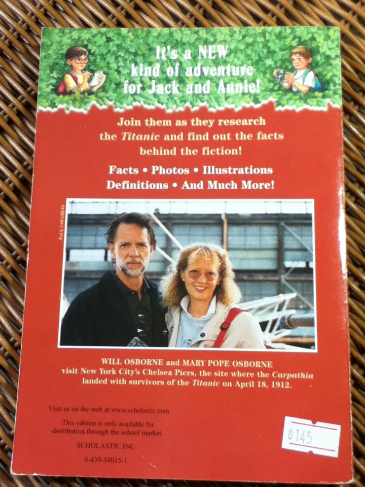 Titanic/ Will Osborne and Mary Pope Osborne (หนังสือแถม)