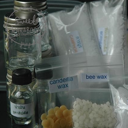 EUCALUPTUS BALM MAKING KIT ชุดทดลองทำยาหม่อง ยูคาลิปตัสเนื้อใส ระดับ อายุ 10 ปีขี้นไป