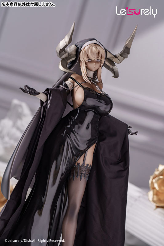 Black Nun Illustrated by DISH 1/7 Complete Figure EX Version(Pre-order)