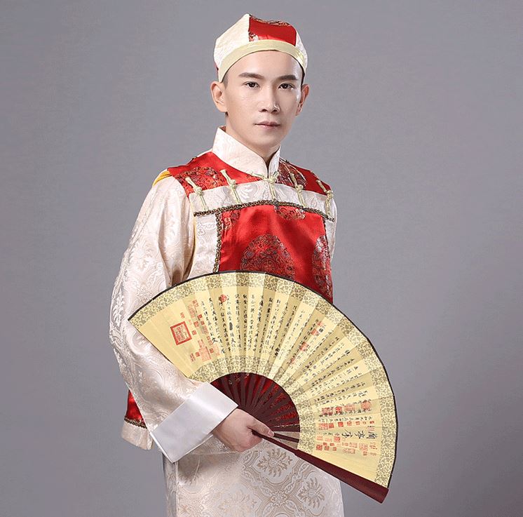 เสื้อผ้าชายสมัยราชวงศ์ชิงแบบใหม่ 新款清朝满族男士服装 New Qing Dynasty Men's Costume