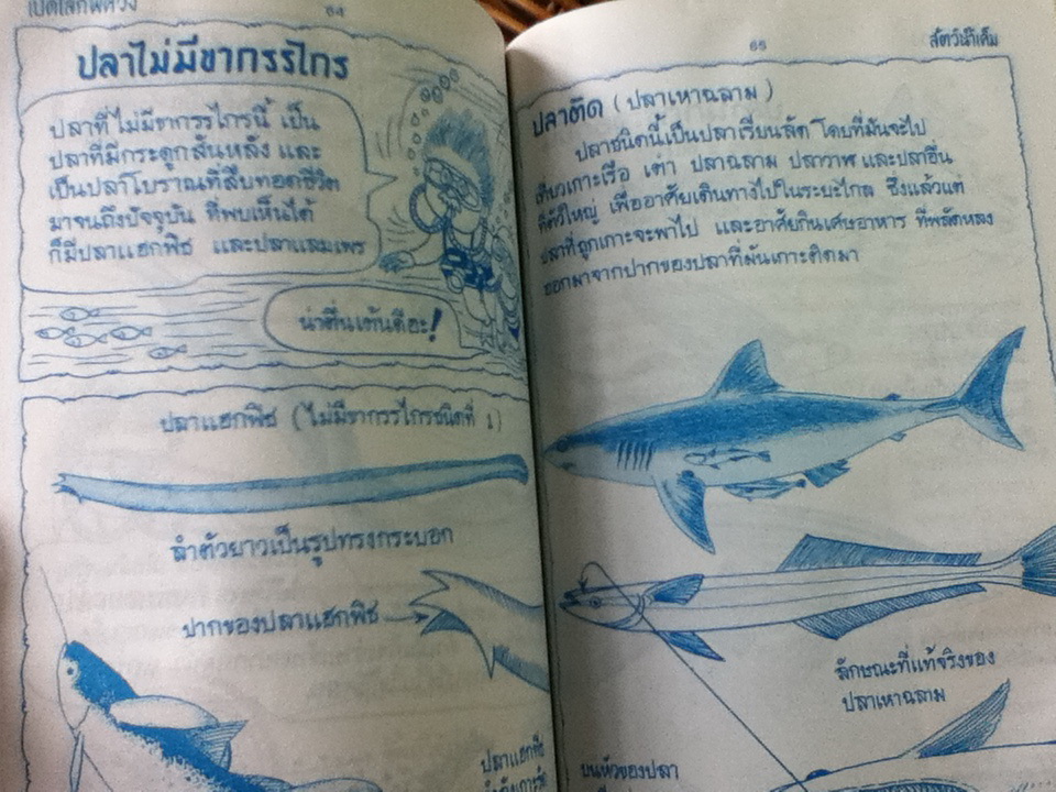 เปิดโลกพิศวงสัตว์น้ำ/ อ.เสน่ห์ ธนารัตนะสฤษดิ์ (หนังสือแถม)