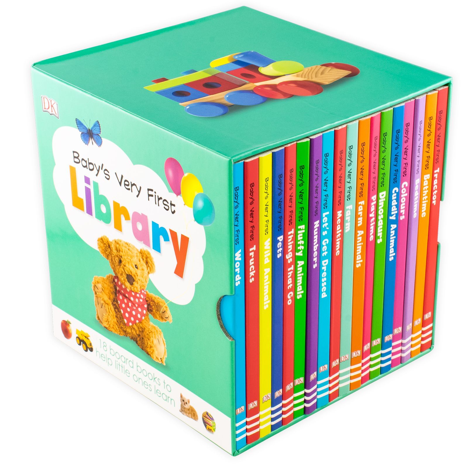 BABY'S VERY FIRST LIBRARY (18 BOOKS) BY DKTODAY